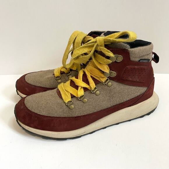 Merrell Women's Ashford Boot Sneaker Red Brown Size 10 - Picture 1 of 10